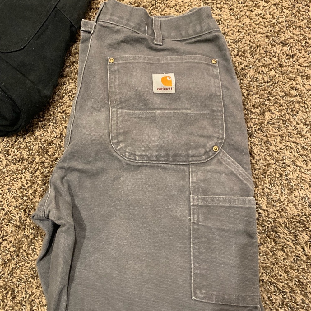 Carhartt jeans 33x32 gray